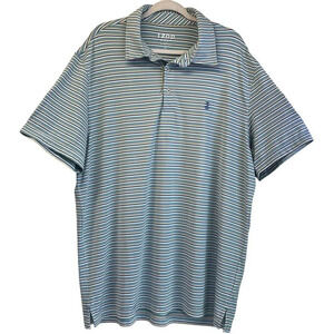 IZOD GOLF With Stretch Mens Size XL Blue/Green Short Sleeves Top Style: 481224
